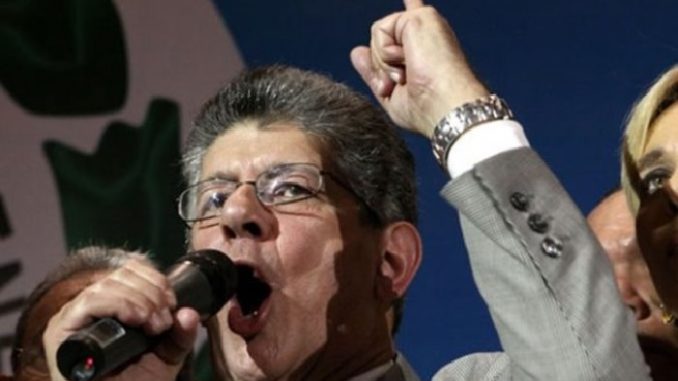 Ramos Allup El pasado miércoles se llevó a cabo una Asamblea de Ciudadanos en el Hatillo, desde donde Henry Ramos Allup, amenazó al gobierno constitucional y bolivariano del Presidente Nicolás Maduro.