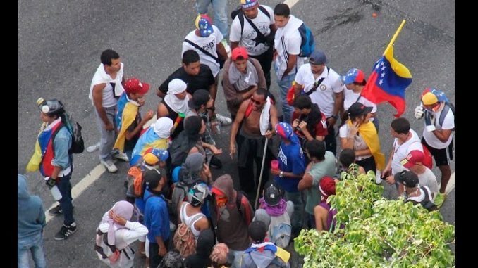 guarimberos Guarimberos opositor