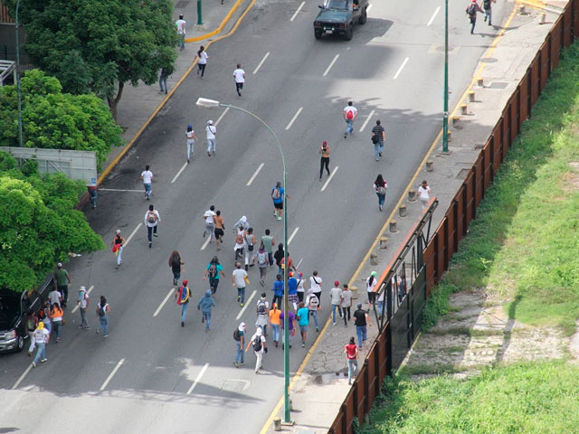 Guarimberos de la MUD