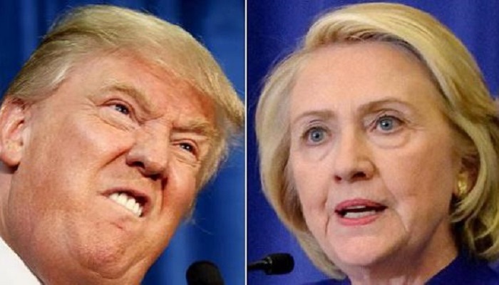 Clinton y Trump