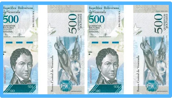 500 bolívares