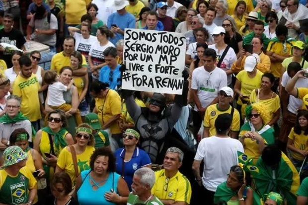 protestas Gob interino de Temer