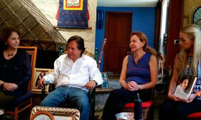 Tintori y Alejandro Toledo