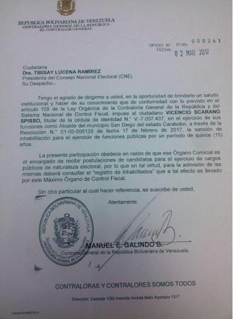 Scarano Contraloría