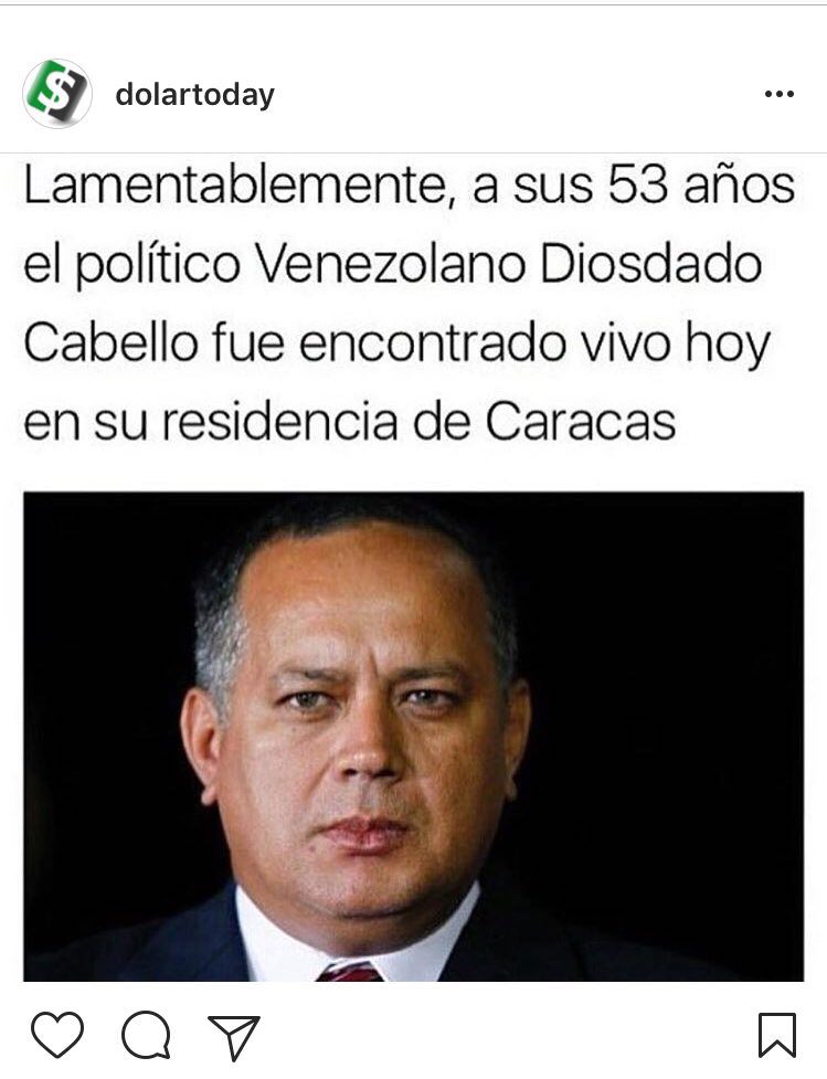 Dólar Today Diosdado Cabello