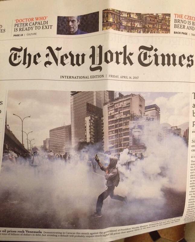 New York Times Guarimbas