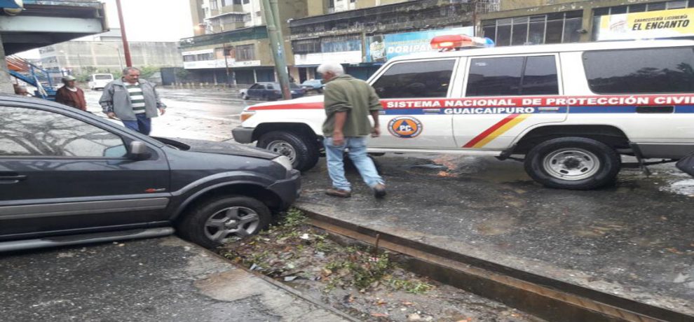 Guarimbas de la oposición Los Teques