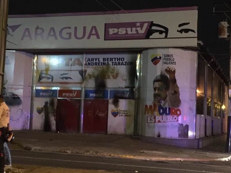 Opositores PSUV Aragua