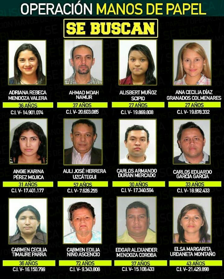 Más-Buscados-Manos-De-Papel