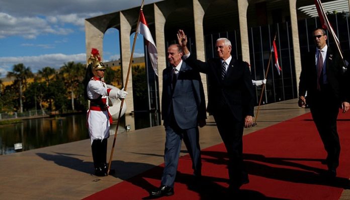 Mike Pence Invasión Venezuela