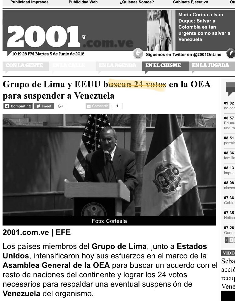 Grupo de Lima - OEA