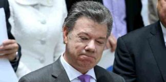 Juan Manuel Santos avion