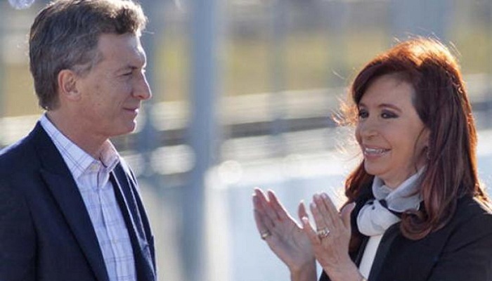 Cristina kirchner Mauricio Macri