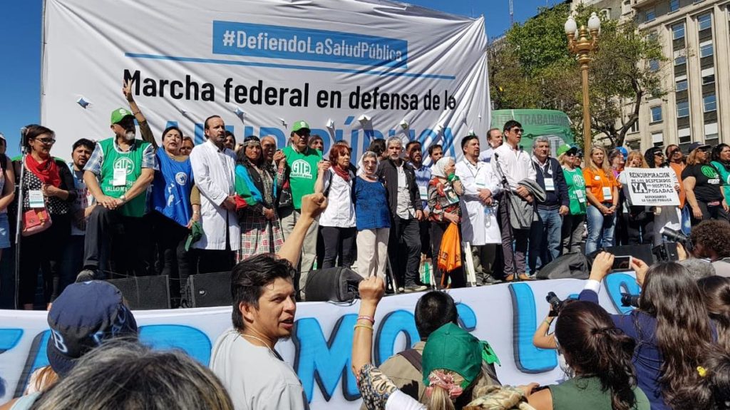 Mauricio Macri - Protestas