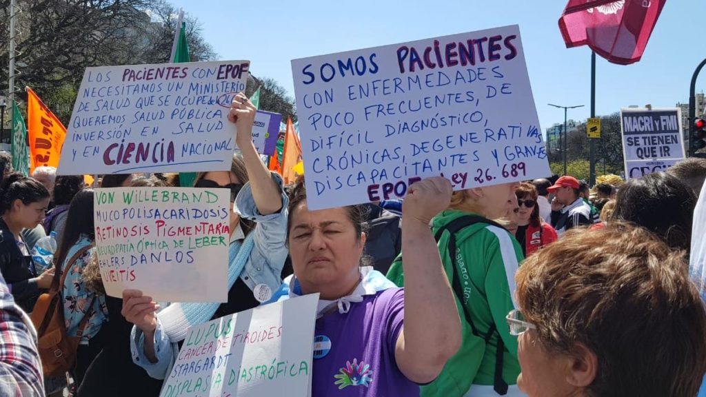 Mauricio Macri - Protestas