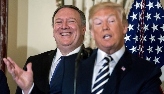 Pompeo - Trump