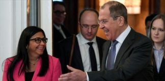 Serguei Lavrov - Delcy Rodríguez