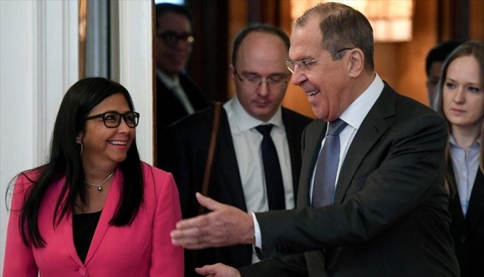 Serguei Lavrov - Delcy Rodríguez