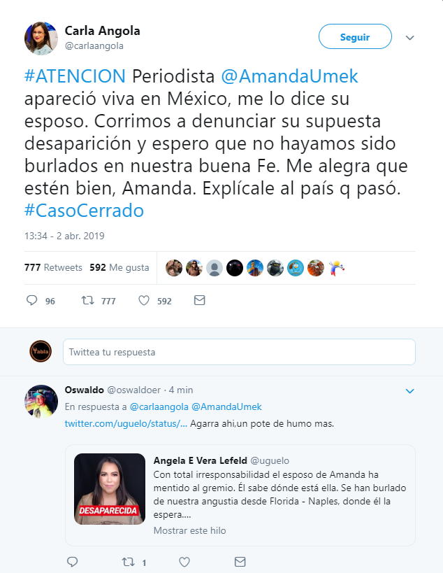 Periodista escuálida