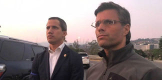 leopoldo lopez y juan guaido fracaso