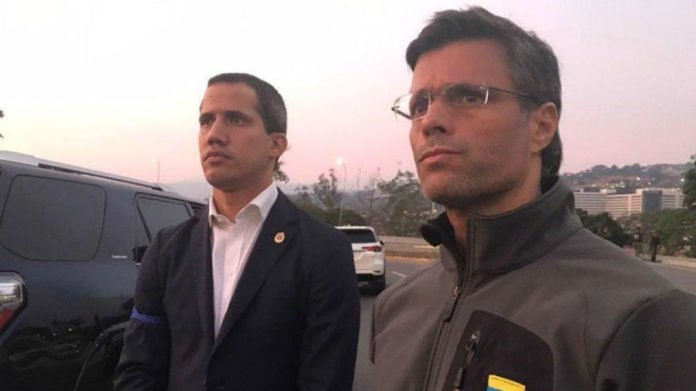 leopoldo lopez y juan guaido fracaso