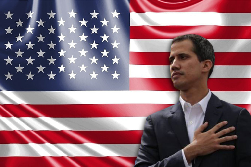 Guaidó bandera EE gira