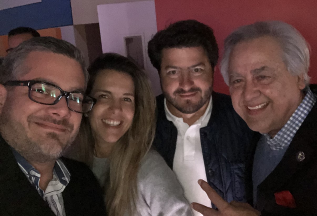 Marcello Henríquez Maionica, María Gabriela Jiménez de Kauffman, Carlos Kauffman, Francisco Tosta