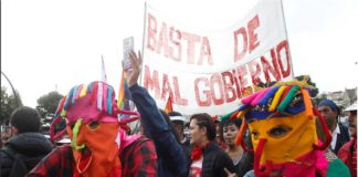 protesta ecuador lenin moreno