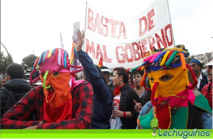 protesta ecuador lenin moreno
