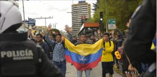 protesta ecuador quito