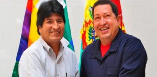 chavez y evo