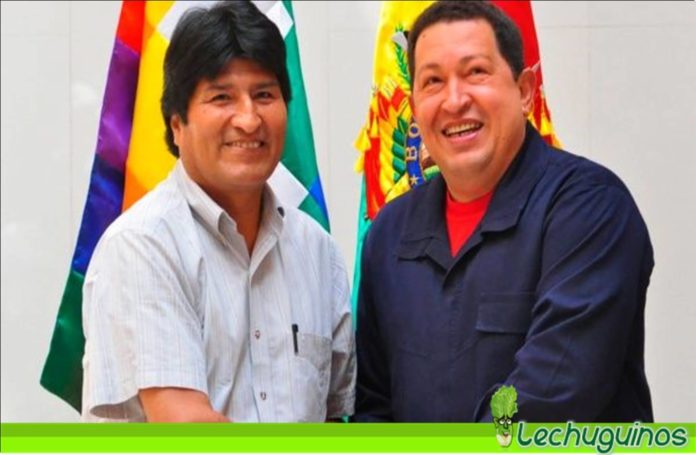 chavez y evo