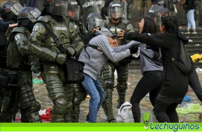 manifestantes muertos colombia