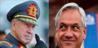 piñera y pinochet criminalizan