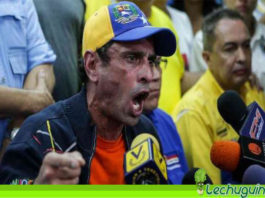 Henrique Capriles, explotó de arrechera
