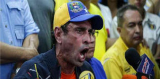 Henrique Capriles, explotó de arrechera