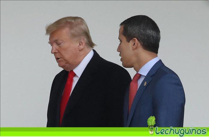Trump- Guaido Trump incrementó recursos económicos para tumbar a Maduro