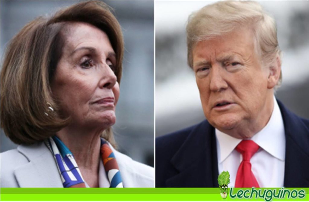 Trump llama loca a Pelosi y se anota como candidato presidencial