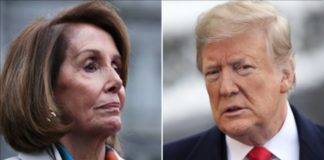 Trump llama loca a Pelosi y se anota como candidato presidencial