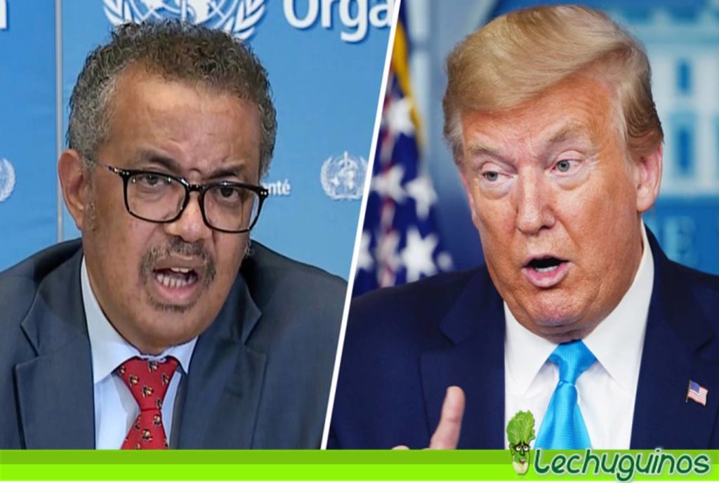 tedros oms trump