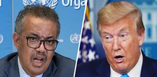 tedros oms trump