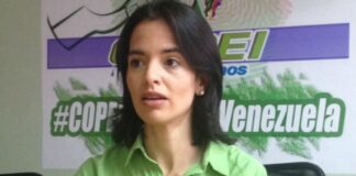 Mercedes Malavé, coordinadora nacional del partido opositor Unión y Progreso