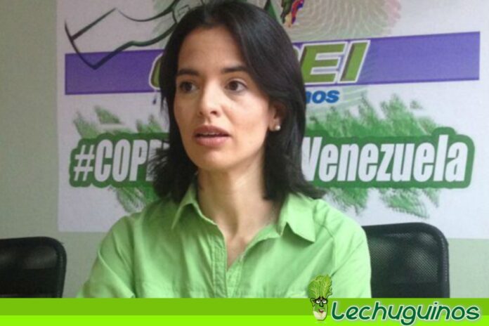 Mercedes Malavé, coordinadora nacional del partido opositor Unión y Progreso