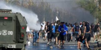 protesta chilenos pandemia comida