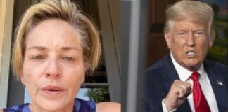 Actriz Sharon Stone llamó asesino a Donald Trump