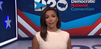 Eva Longoria aseguró que hay que sacar a Trump para salvar la democracia en EEUU