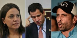 Guaidó planea presionar a Capriles y a María Corina con sanciones gringas