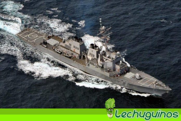 Armada rusa vigila un destructor de EEUU en el mar Báltico