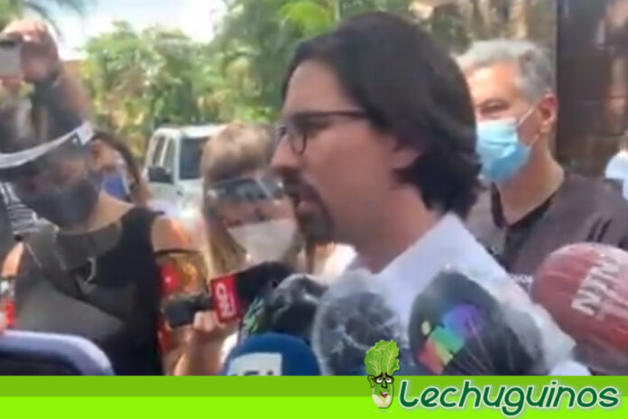 Freddy Guevara aceptó el indulto de Maduro y salió de la Embajada de Chile