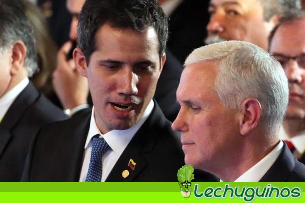 Mike Pence y Guaidó una vez más prometen que sacaran a Maduro